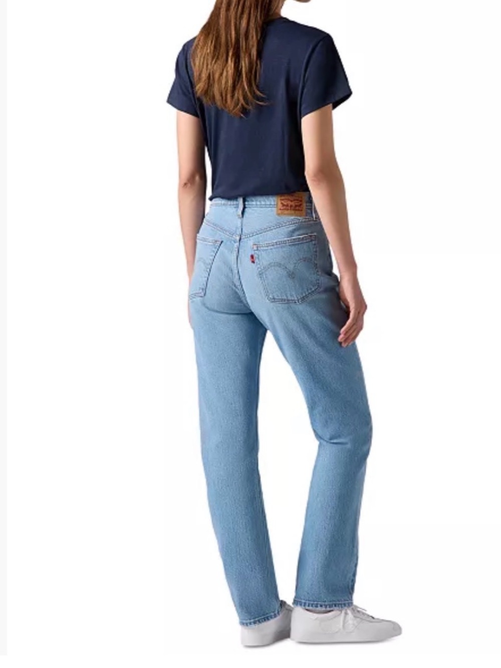 Levi's 501 Vintage Straight Leg Jeans in Light Blue - Picture 4 of 11